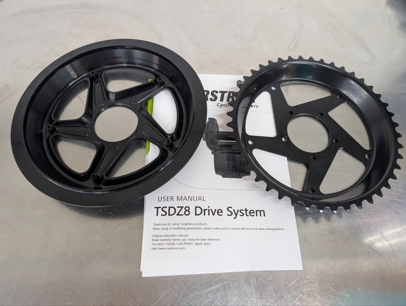 Tongsheng TSDZ8 44T tandwiel en tandwielkap, Elektrische fiets, Nieuw, Ophalen of Verzenden, Tongsheng