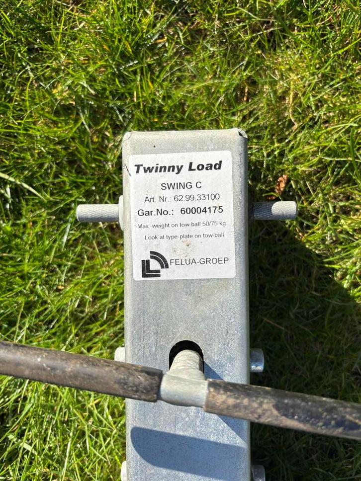 Fietsendrager Twinny Load Swing C - Zo goed als nieuw, Ophalen, 2 fietsen, Zo goed als nieuw, Trekhaakdrager