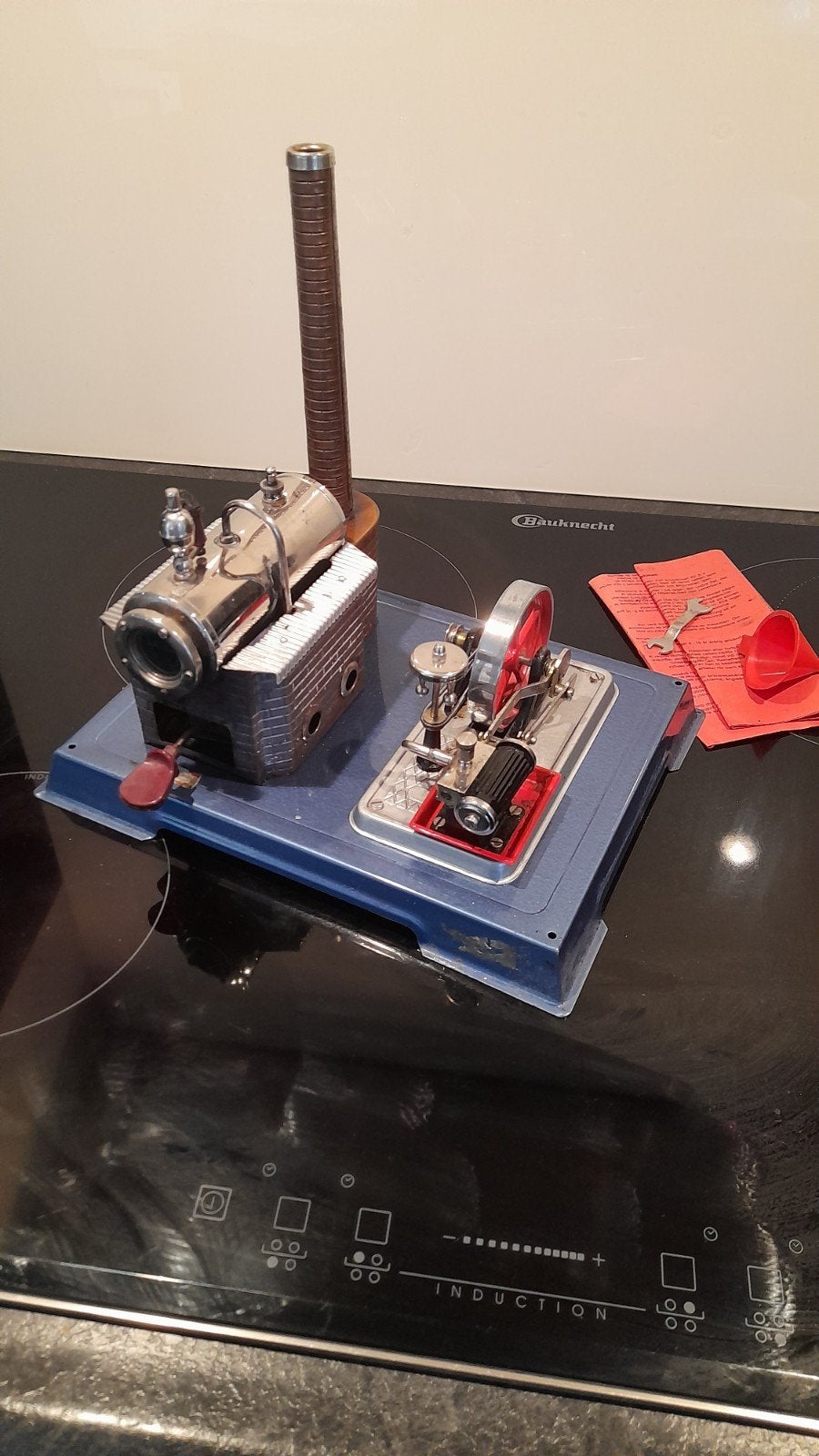 Wilesco D10 stoommachine in super nette staat, Ophalen of Verzenden, Zo goed als nieuw