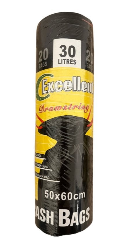 20x vuilniszak voor prullenbakken van 30L - Met trekkoord, Minder dan 10 liter, Verzenden, Nieuw, Metaal