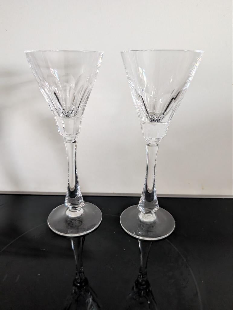 Spiegelau likeurglas 2 x Vintage, Ophalen of Verzenden, Zo goed als nieuw, Borrel- of Shotglas