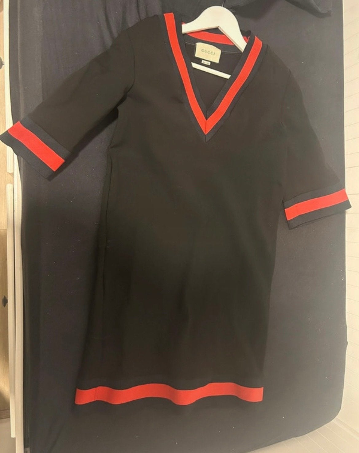 Originele Gucci Jurkje Maat M, Kleding | Dames, Maat 38/40 (M), Zwart, Ophalen of Verzenden, Zo goed als nieuw