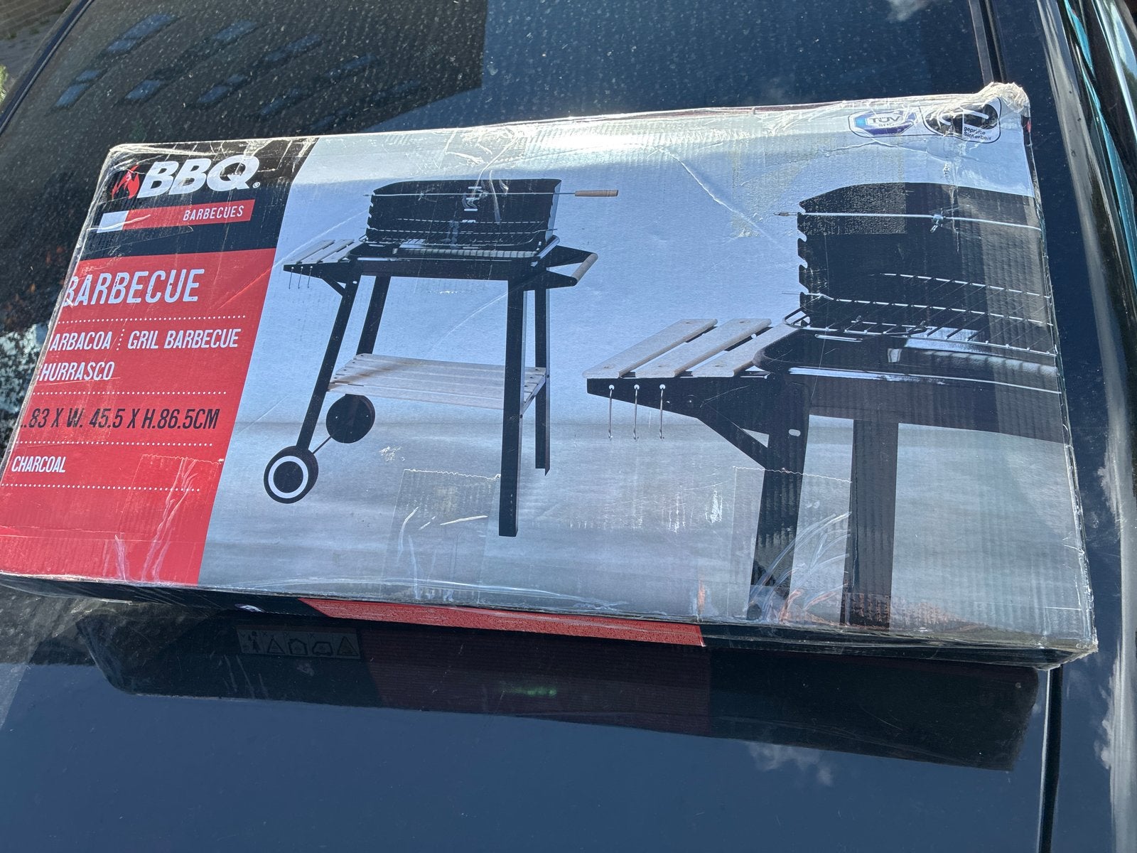 Nieuwe BBQ Barbecue Houtskoolgrill - Ongebruikt in doos, Tuin en Terras, Ophalen of Verzenden, Nieuw