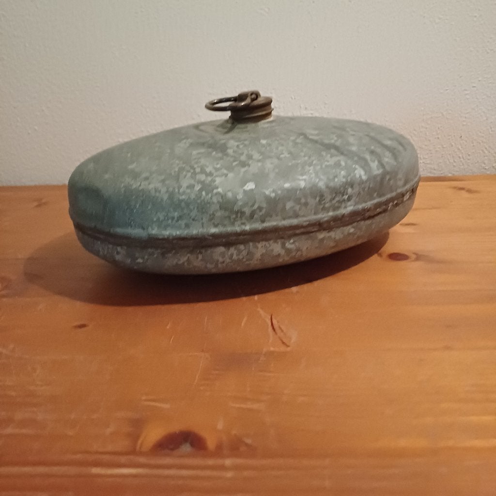 Oude ovale kruik (bedwarmer), Ophalen of Verzenden