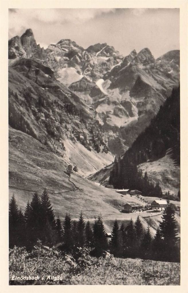 703-287-029 Einödsbach i Allgäu, Verzenden, Voor 1920, Duitsland