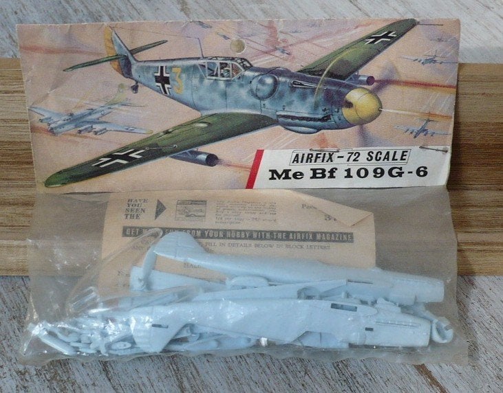 Airfix Me Bf 109 G-6 Messerschmitt 3, Overige merken, 1:72 tot 1:144, Ophalen of Verzenden, Zo goed als nieuw