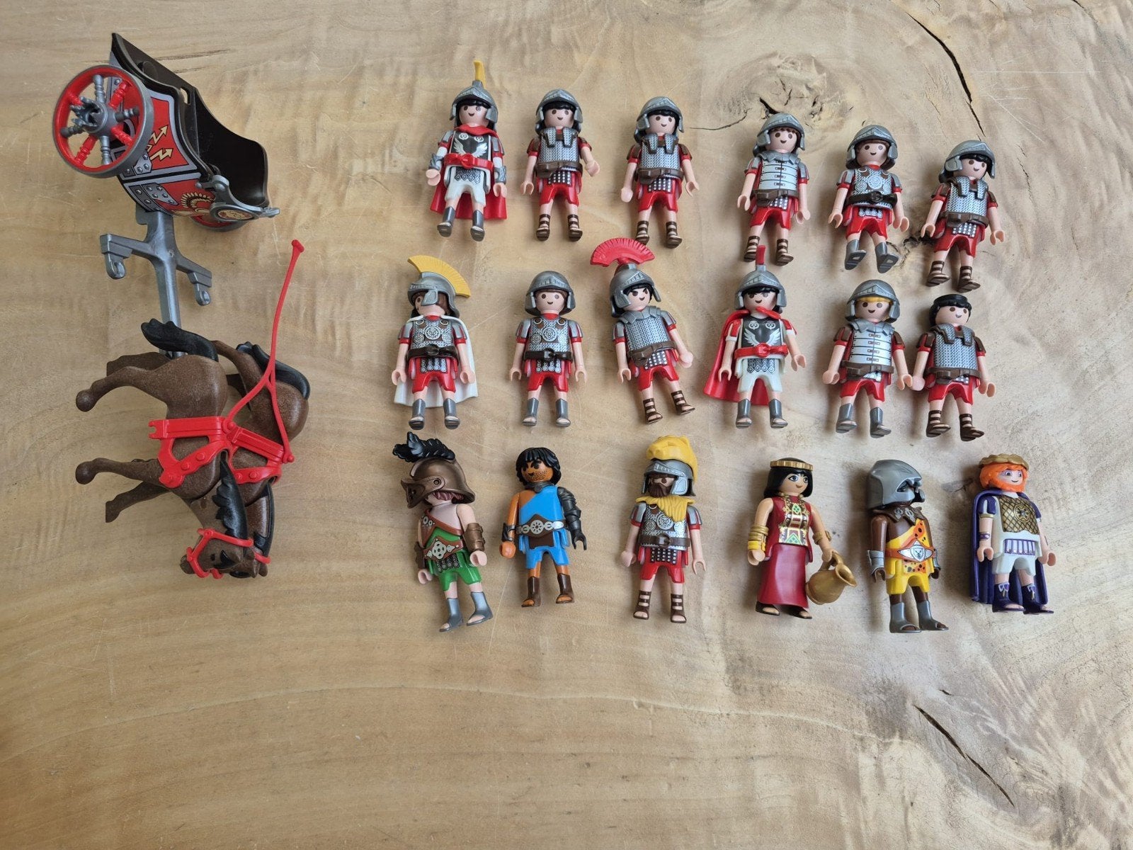 Playmobil Grieken en Romeinen  Grote set met figuren en acce, Ophalen of Verzenden, Gebruikt, Jongen of Meisje