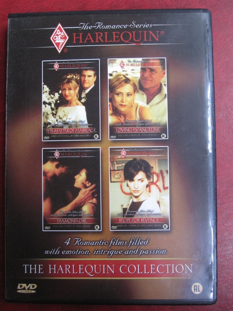 Harlequin 4 Romantic Film Selectie 2 (4 films op 1 DVD), Engels, Alle leeftijden, Nederlands, Zo goed als nieuw