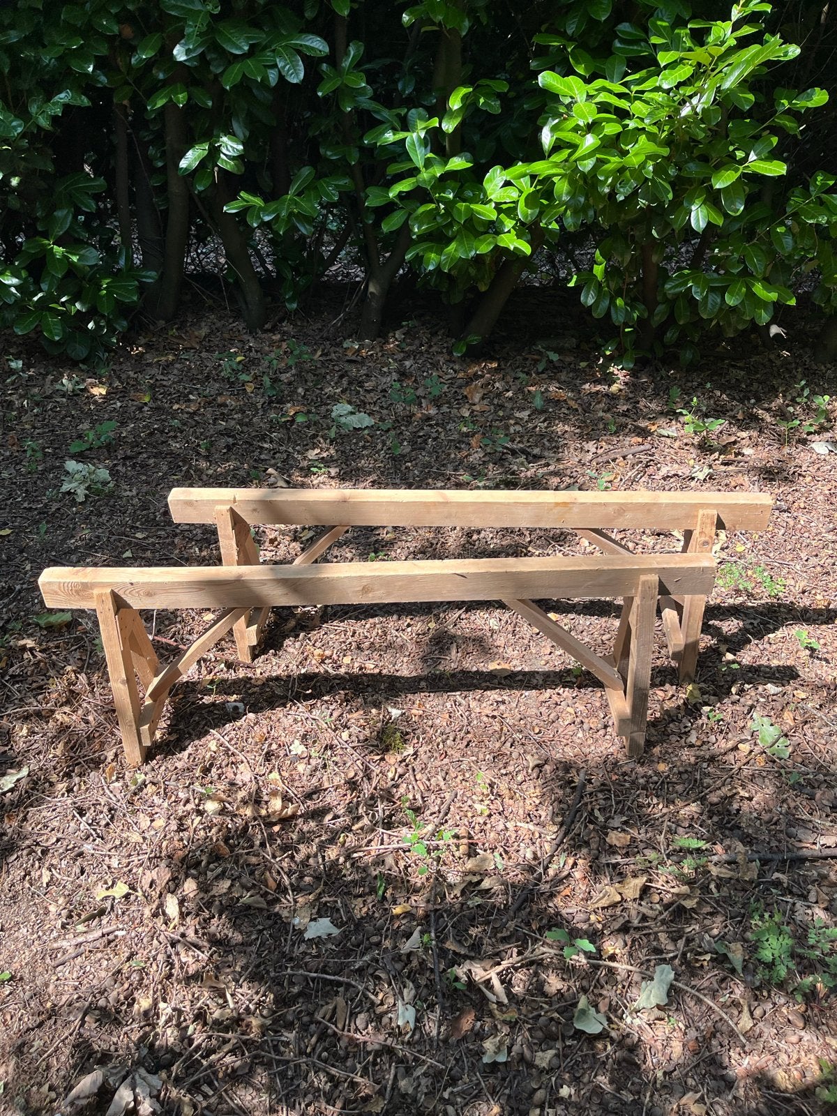 Houten schragen - Set van 2, Ophalen, Gebruikt, Hout