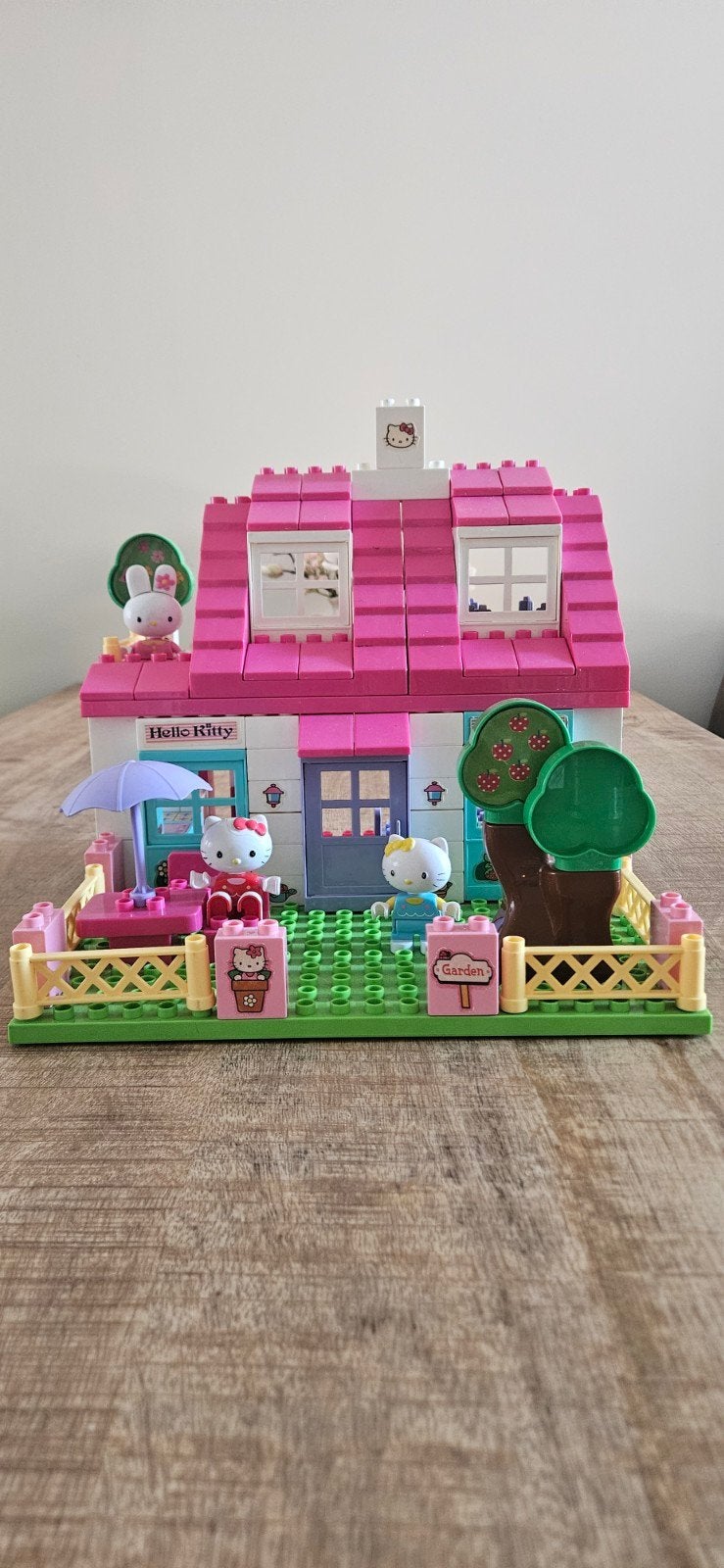duplo set hello kitty, Kinderen en Baby's, Speelgoed | Duplo en Lego, Ophalen, Gebruikt, Duplo
