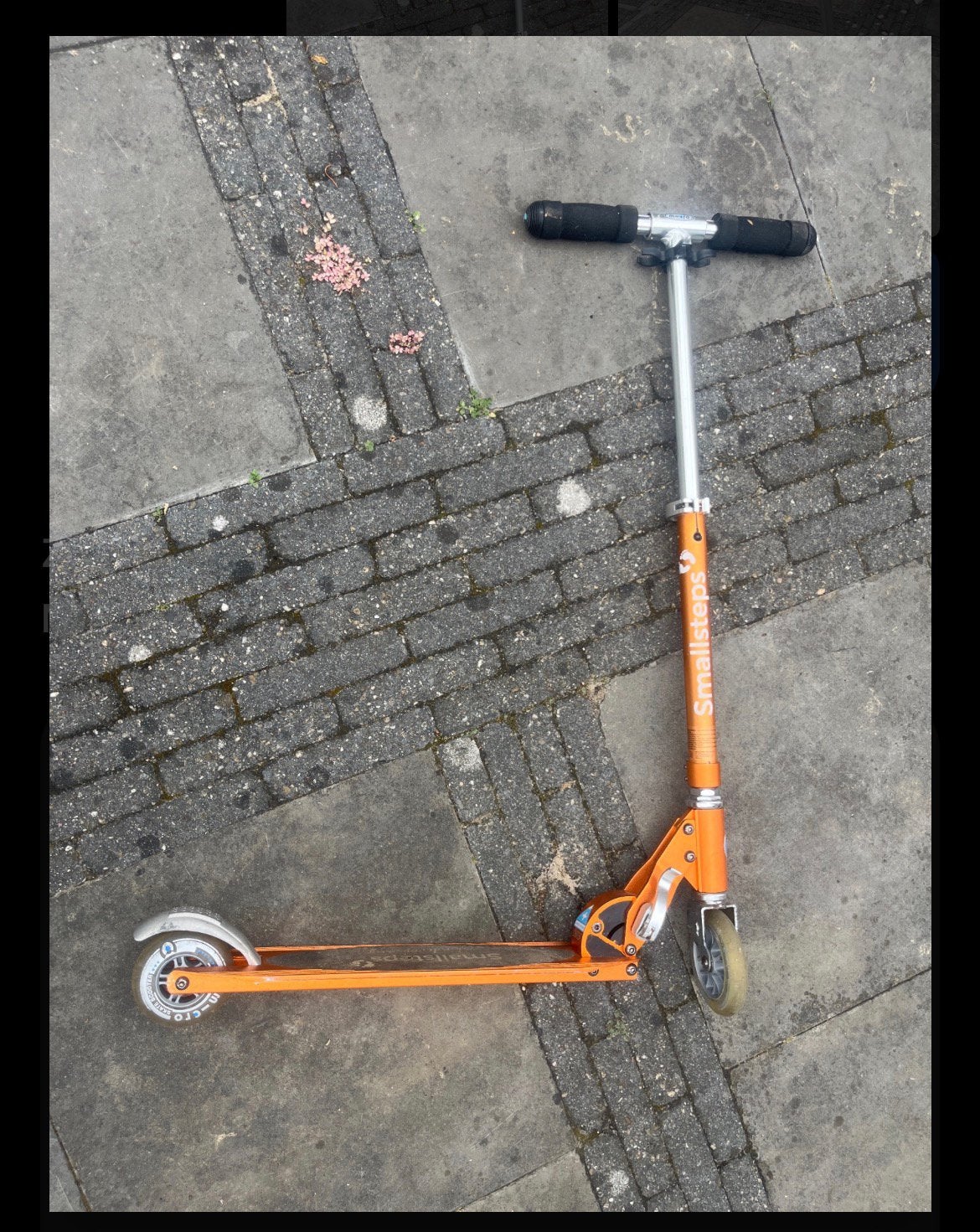 Oranje Micro step - Smallsteps, Ophalen, Gebruikt, Gewone step