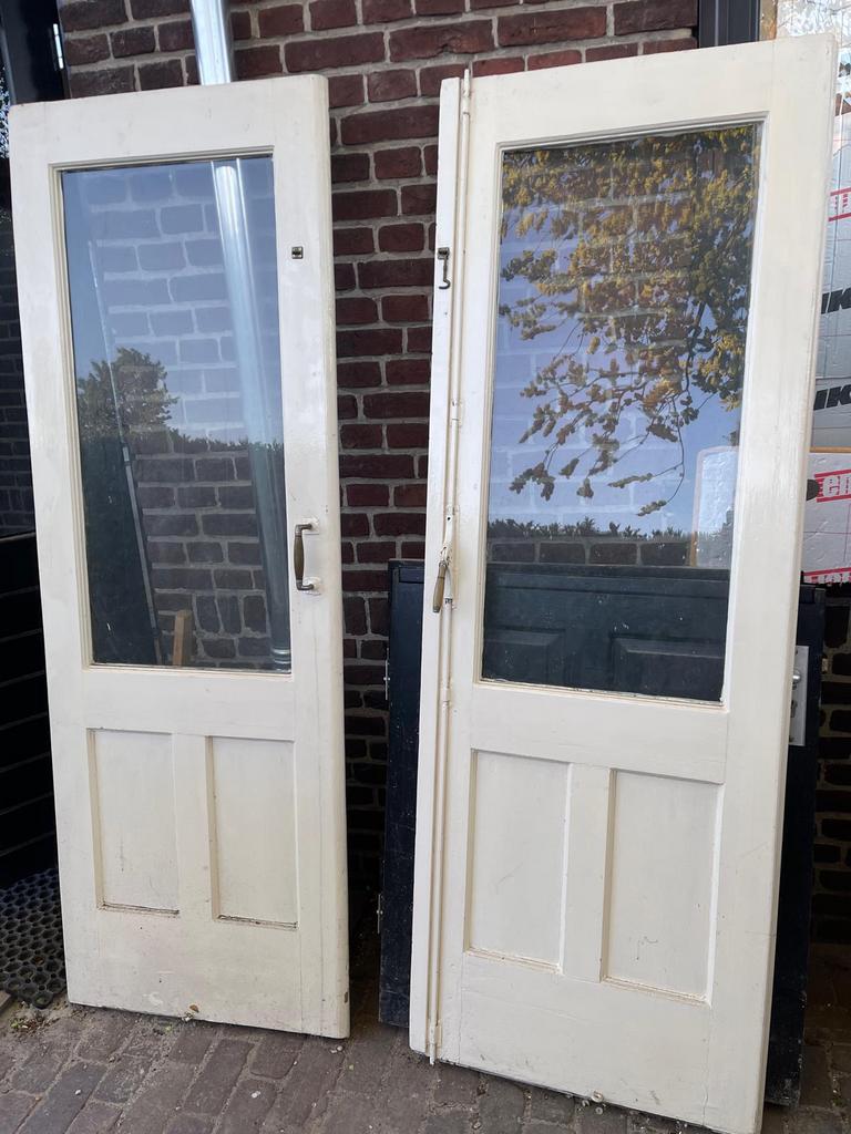 Paneeldeuren gratis afhalen, Doe-het-zelf en Verbouw, Deuren en Horren, Ophalen, Zo goed als nieuw, Binnendeur, 200 tot 215 cm