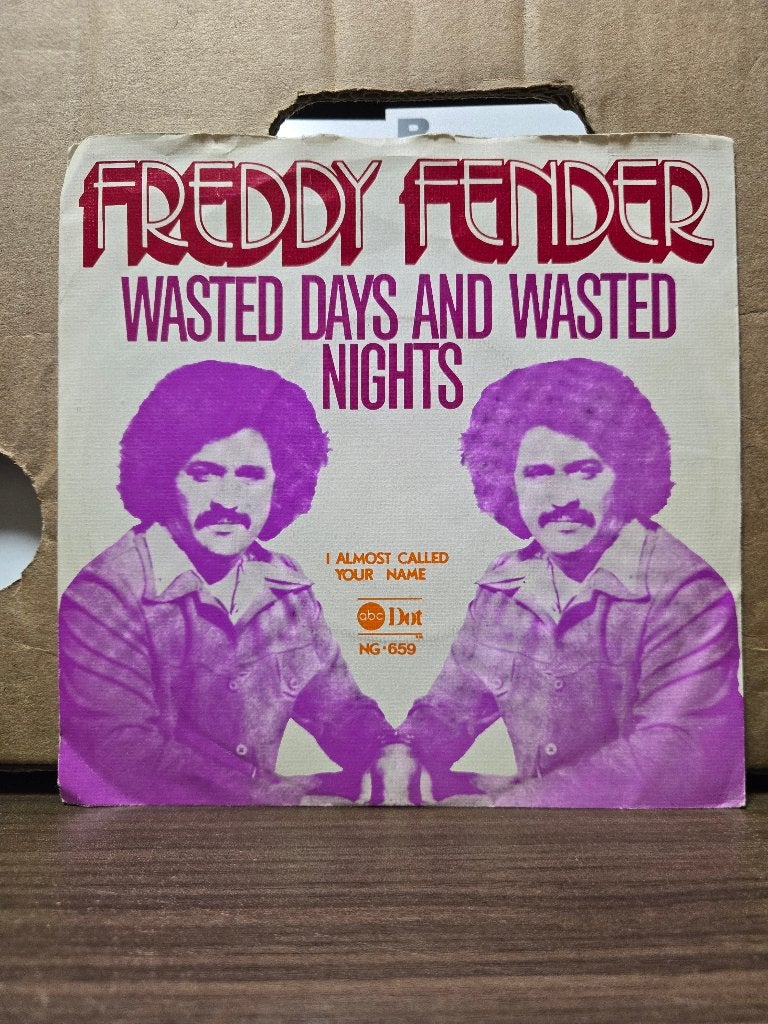 Freddy Fender - Wasted days and wasted nights, Cd's en Dvd's, Vinyl Singles, 7 inch, Single, Ophalen of Verzenden, Pop
