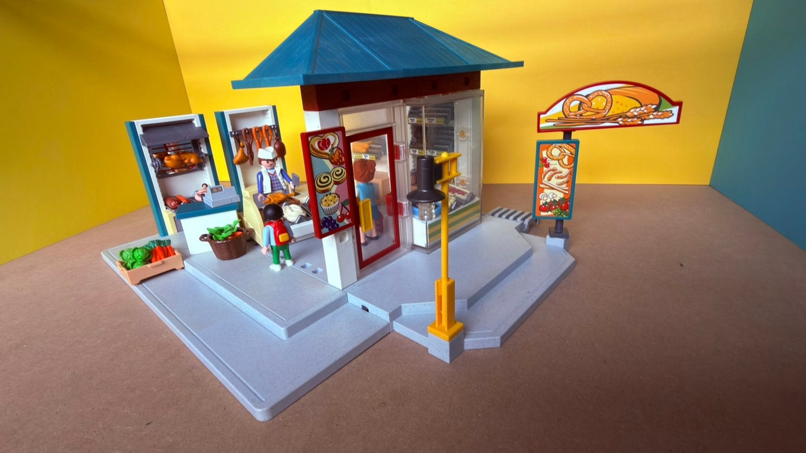 Playmobil: winkel van kruidenier, Ophalen of Verzenden, Gebruikt, Losse onderdelen