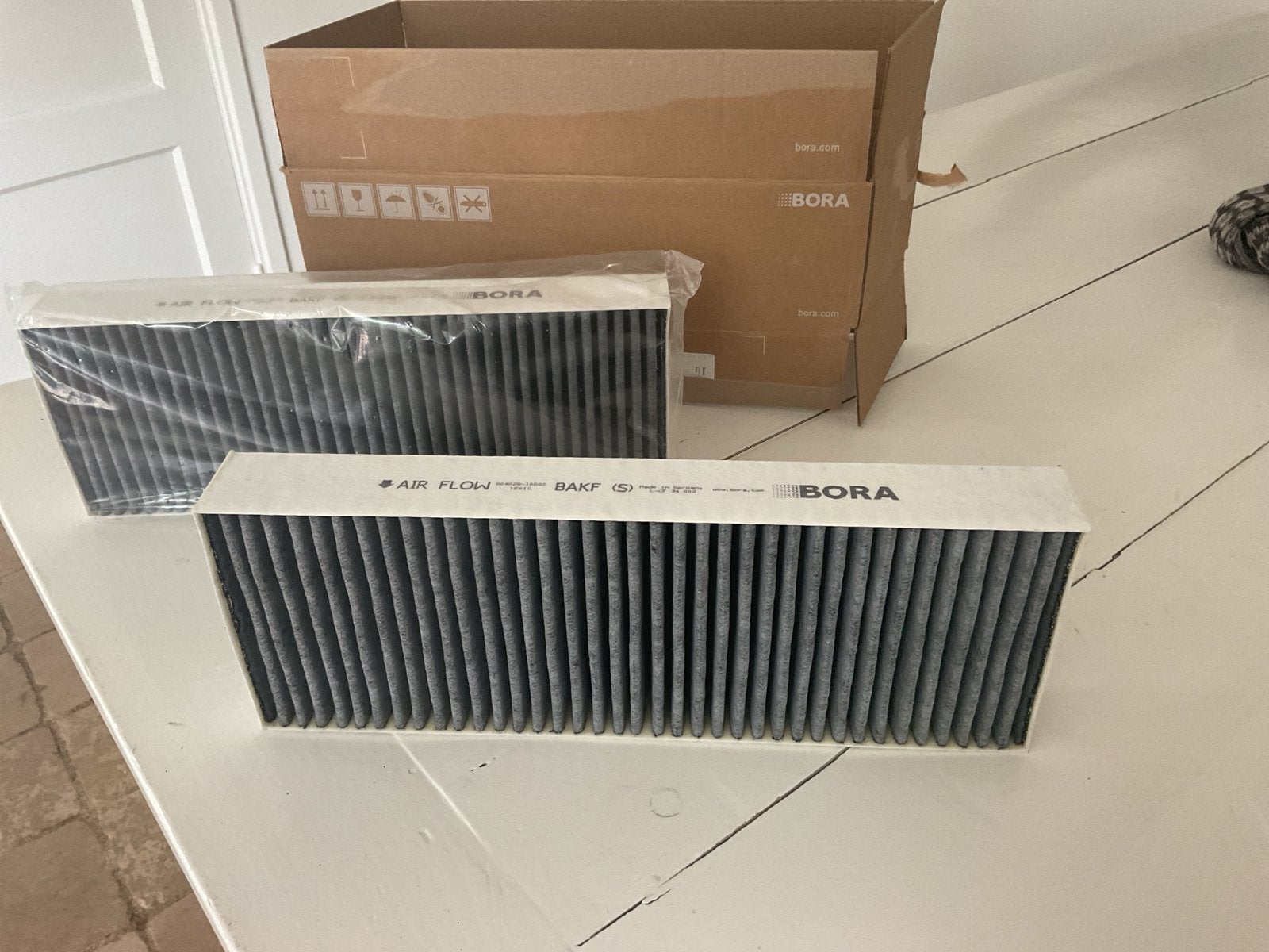 Bora filter set 12,4x34x4,2cm - Nieuw, Overige typen, Nieuw, Ophalen of Verzenden, Inbouw