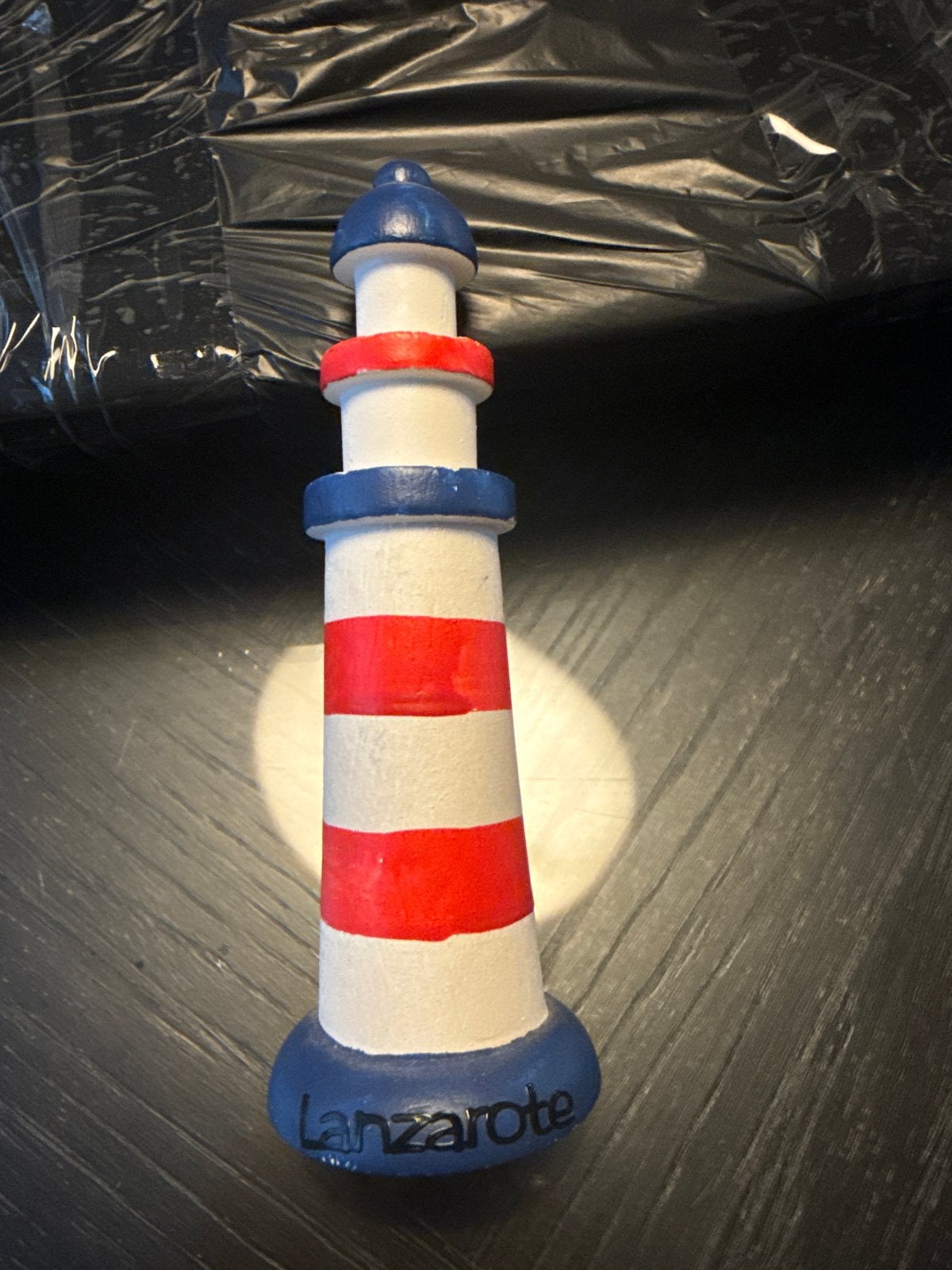 Decoratieve vuurtoren van Lanzarote, Meerkleurig, Overige stijlen, Ophalen of Verzenden, Zo goed als nieuw