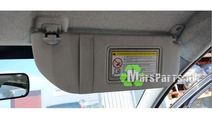 Zonneklep van een Peugeot 107, Auto-onderdelen, Gebruikt, -, -, Ophalen of Verzenden