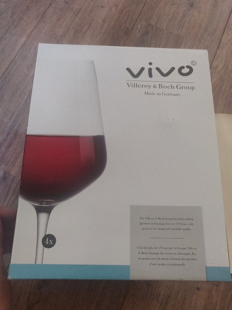 Nieuw en compleet Villeroy & Boch wijnglazen, Ophalen, Glas of Glazen, Villeroy & Boch, Nieuw