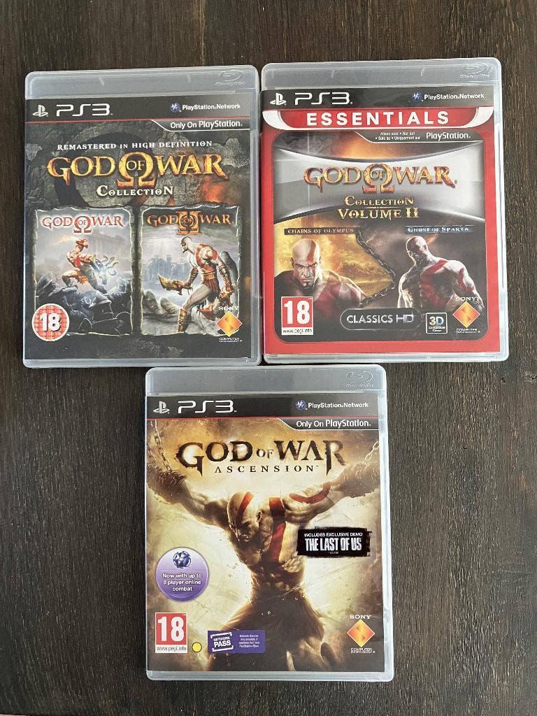 God of War Collection 1 en Ascension, Spelcomputers en Games, Games | Sony PlayStation 3, Avontuur en Actie, Vanaf 18 jaar, 1 speler