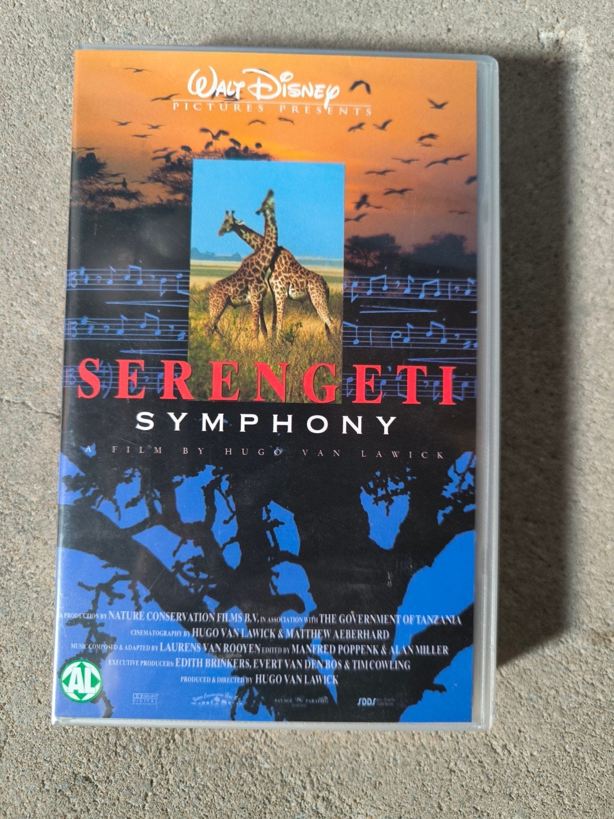 Walt Disney Serengeti Symphony Videoband VHS, Cd's en Dvd's, Ophalen, Documentaire, Alle leeftijden, VHS