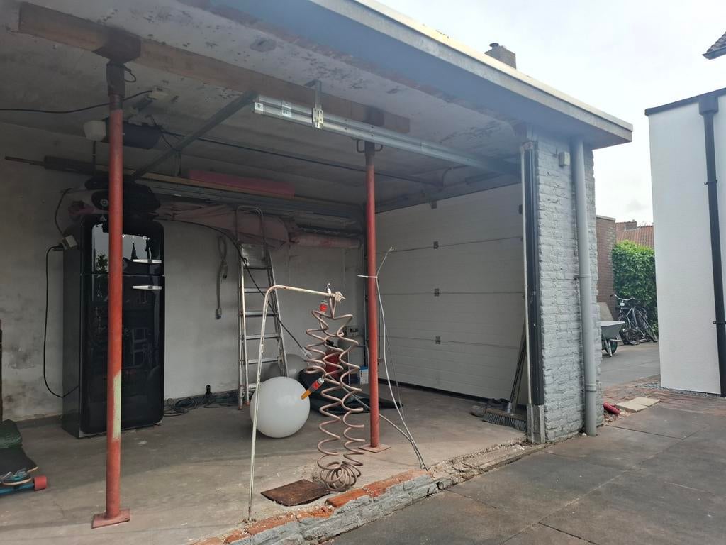 A5Deco deurtype HLS3 garagedeur met 2 afstandsbedieningen, Doe-het-zelf en Verbouw, Deuren en Horren, Ophalen, Gebruikt, 120 cm of meer
