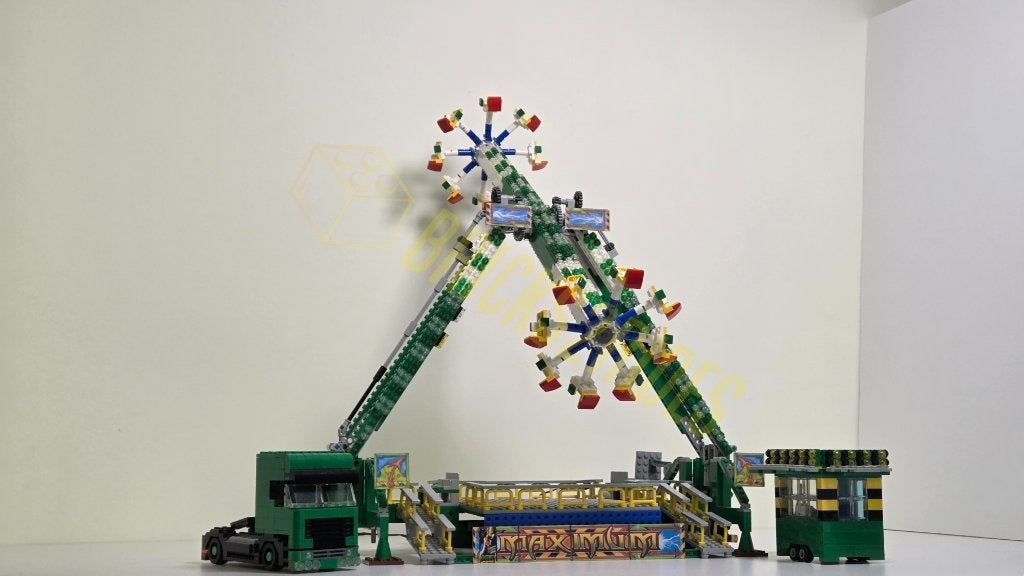 Lego kermisattractie KMG Lunarix, Overige thema's, Verzenden, Inclusief instructies, Lego
