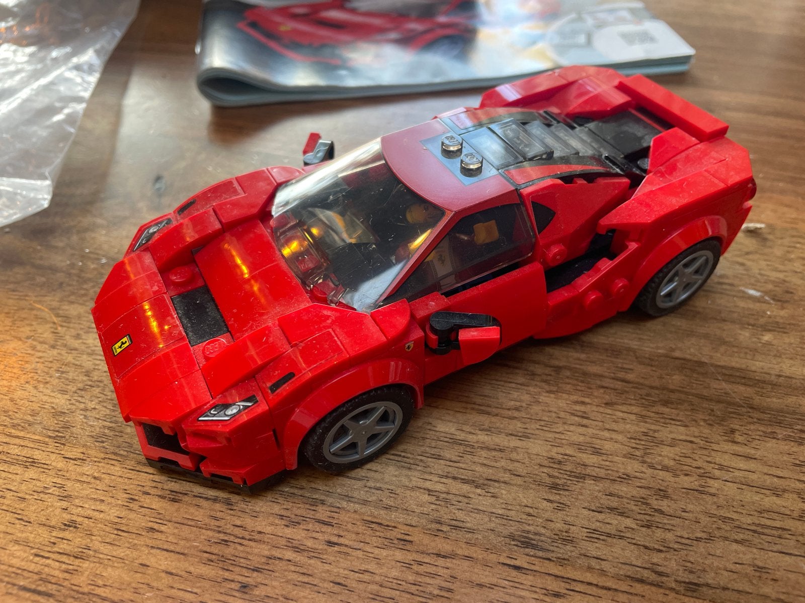Lego Speed Champions Ferrari F8 Tributo (76895), Gebruikt, Lego, Compleet, Complete set