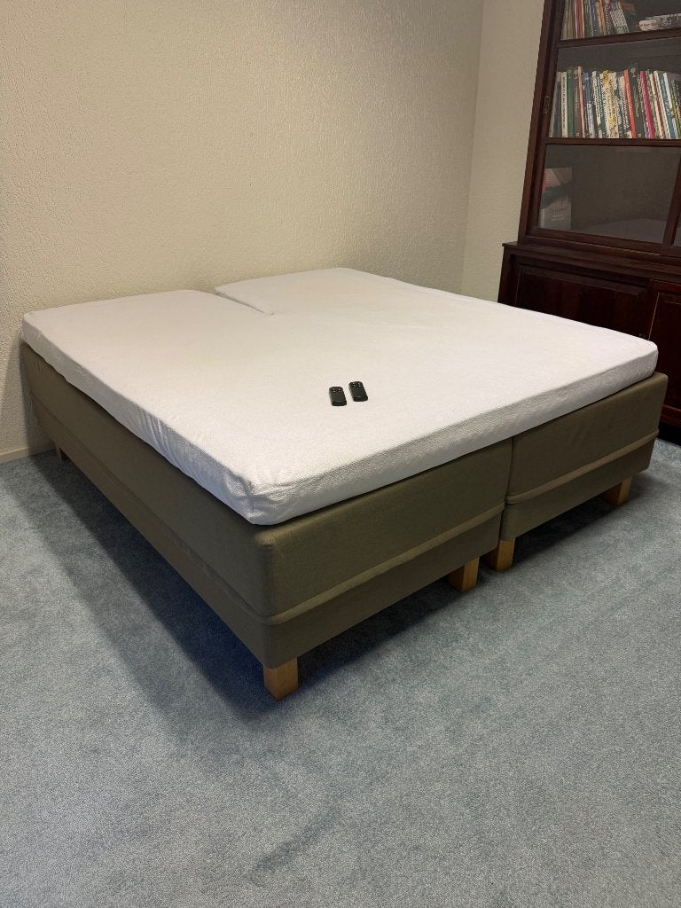 Boxspring, Ophalen, Gebruikt, Tweepersoons, 180 cm