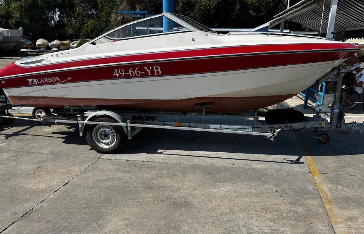 Larson All American 190 Cuddy |Mercury 4.3  V6 2010 |trailer, Watersport en Boten, Ophalen, Gebruikt, Binnenboordmotor, 210 pk
