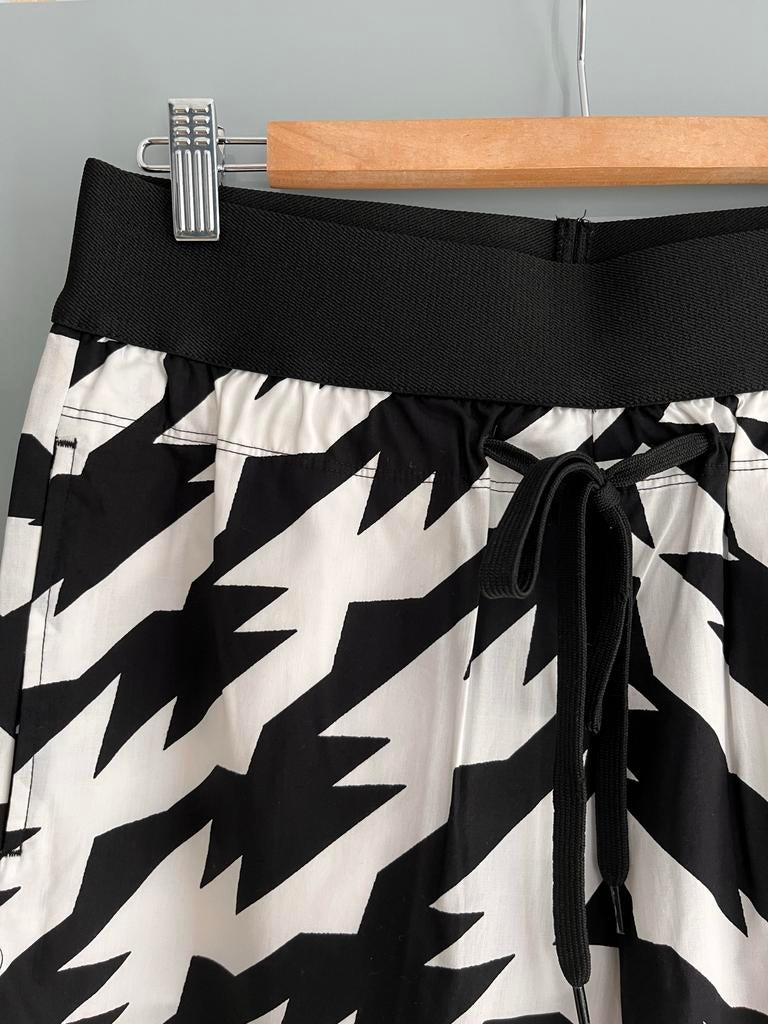 Vanilia broek met taille band, Maat 38, Maat 38/40 (M), Zwart, Nieuw, Ophalen of Verzenden