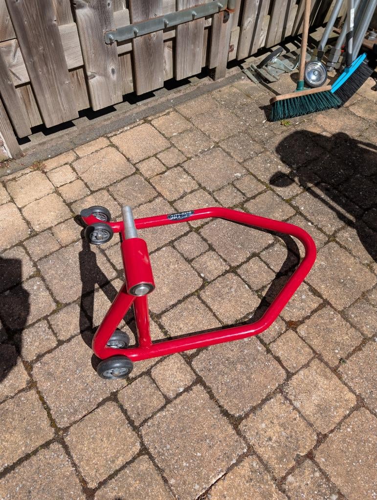 Bike-Lift Motorfiets paddockstand rood, Motoren, Ophalen, Gebruikt