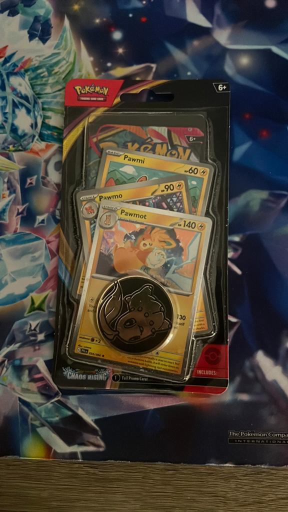 Pokemon tcg 1 pack blister, Ophalen of Verzenden, Nieuw, Losse kaart