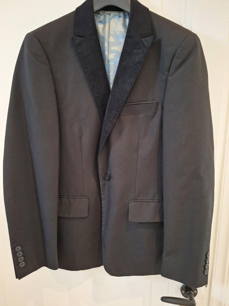 Smoking colber maat 48 zwart merk Soho, Kleding | Heren, Kostuums en Colberts, Ophalen of Verzenden, Zo goed als nieuw, Maat 48/50 (M)