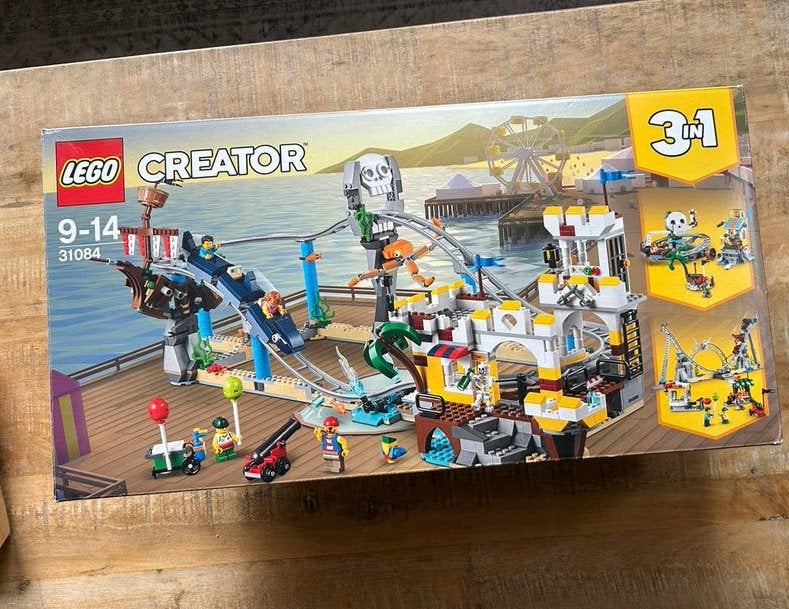 31084: Lego - piratenachtbaan - 3 in 1, Kinderen en Baby's, Speelgoed | Duplo en Lego, Gebruikt, Lego, Compleet, Ophalen of Verzenden