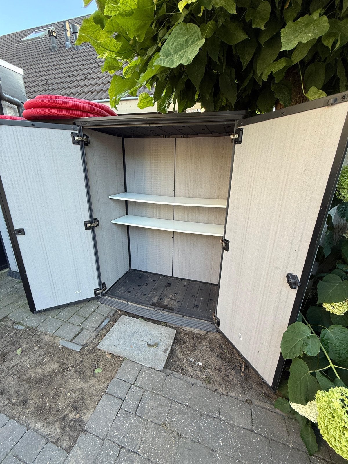 Kunststof berging/kast, Ophalen, Gebruikt, Kunststof, Overige typen
