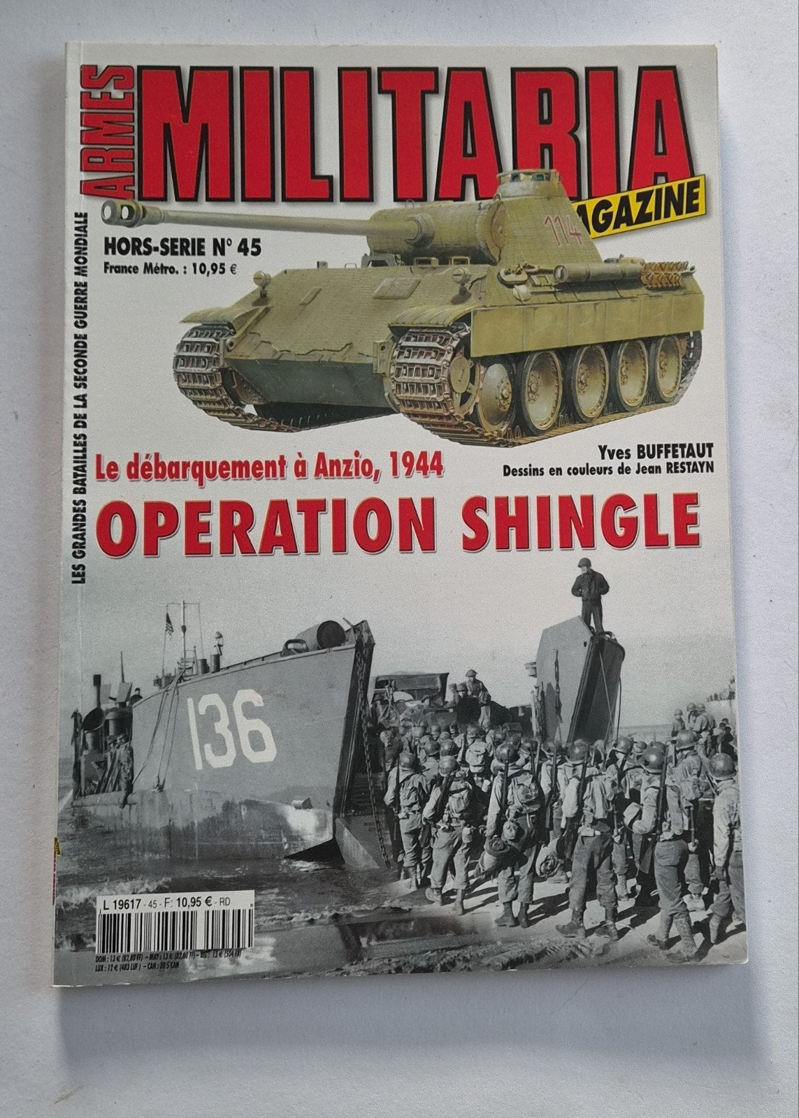 Armes Militaria Magazine Hors-Série 45.  Operation Shingle, Ophalen of Verzenden, Landmacht, Boek of Tijdschrift