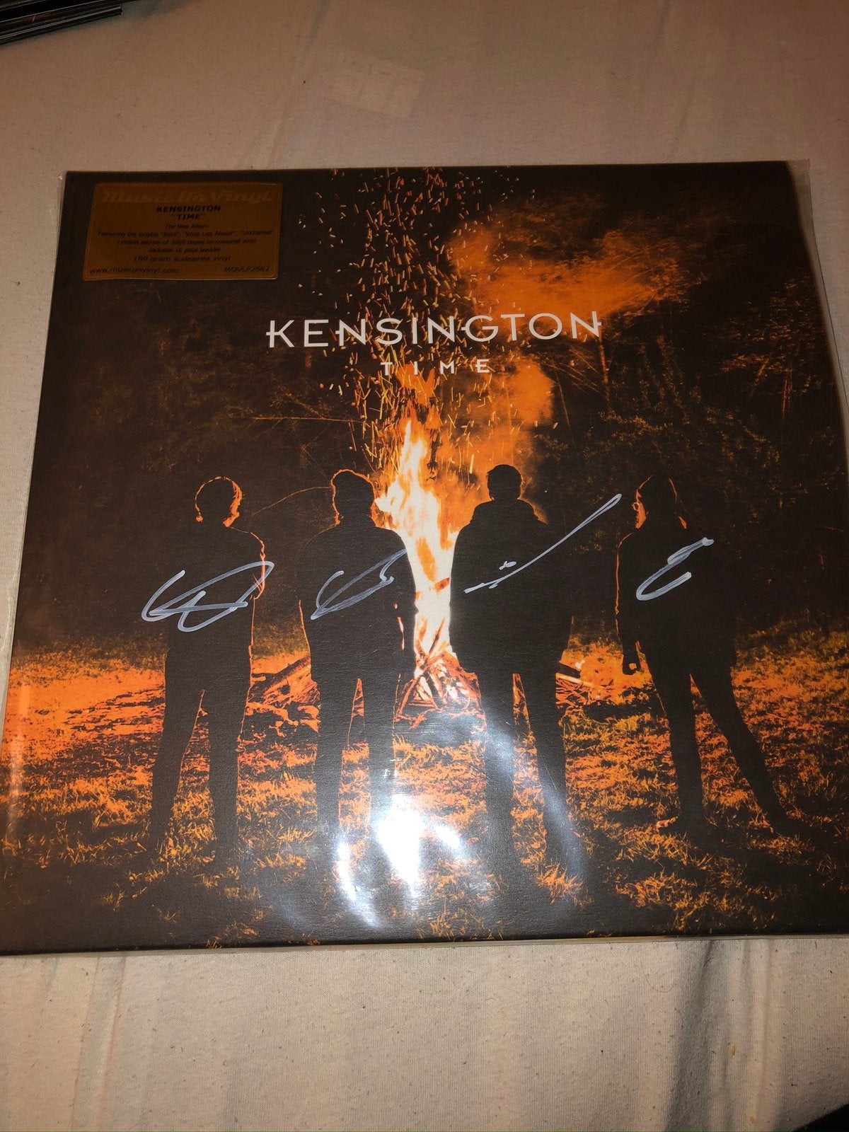 Kensington Time LP oranje handtekening, Ophalen, LP, Rock, Zo goed als nieuw