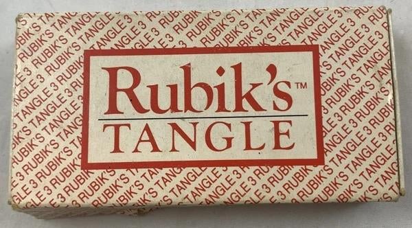 Matchbox Rubik's Tangle Puzzel Vintage 1990 Geduldspel, Verzenden, Minder dan 500 stukjes, Zo goed als nieuw, Rubik's of 3D-puzzel