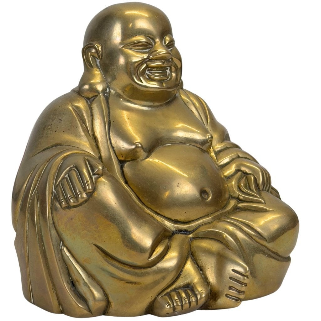 Budai – Chinees brons – Qingstijl, Antiek en Kunst, China, Ophalen of Verzenden, Beeld, Brons