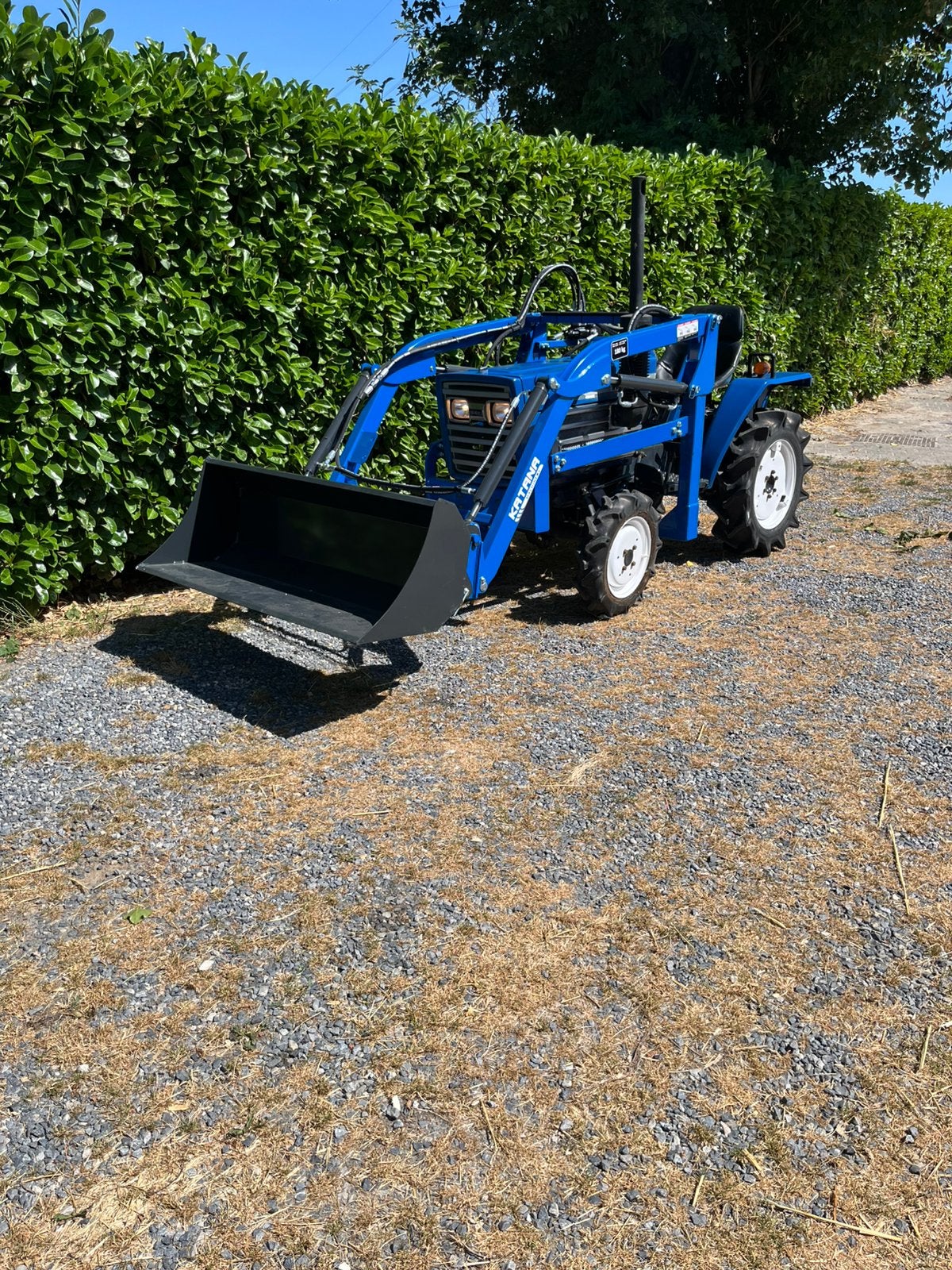 Iseki Minitractor met nieuwe voorlader, Overige merken, Gebruikt, Tot 2500, Ophalen of Verzenden