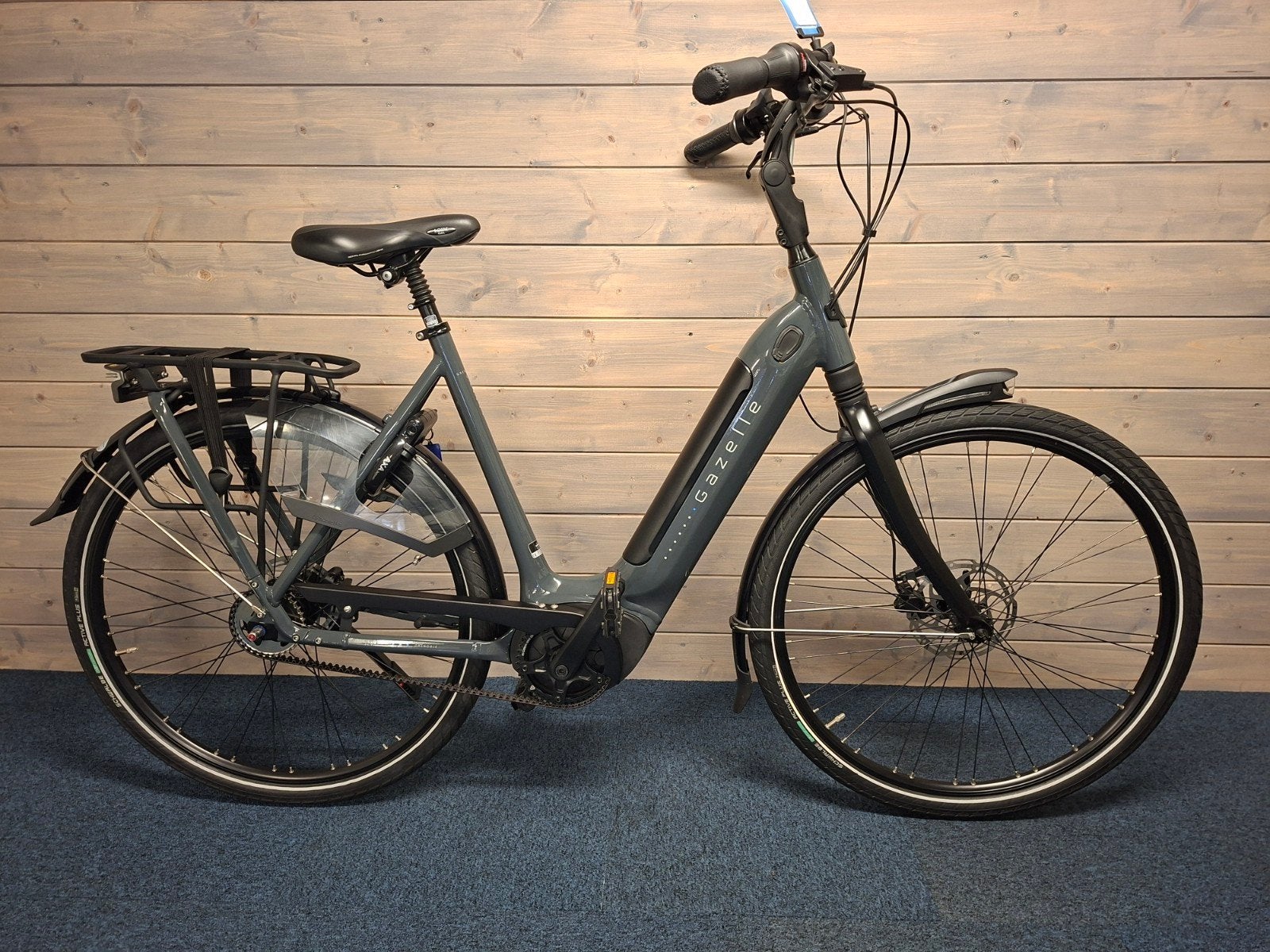 Gazelle Grenoble C5 dames 57cm met Bosch 65Nm performance li, Ophalen, Zo goed als nieuw, Gazelle