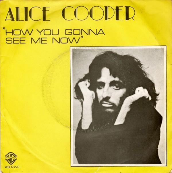 alice cooper, Cd's en Dvd's, Vinyl | Rock, Ophalen of Verzenden, Gebruikt, 7 inch, Poprock