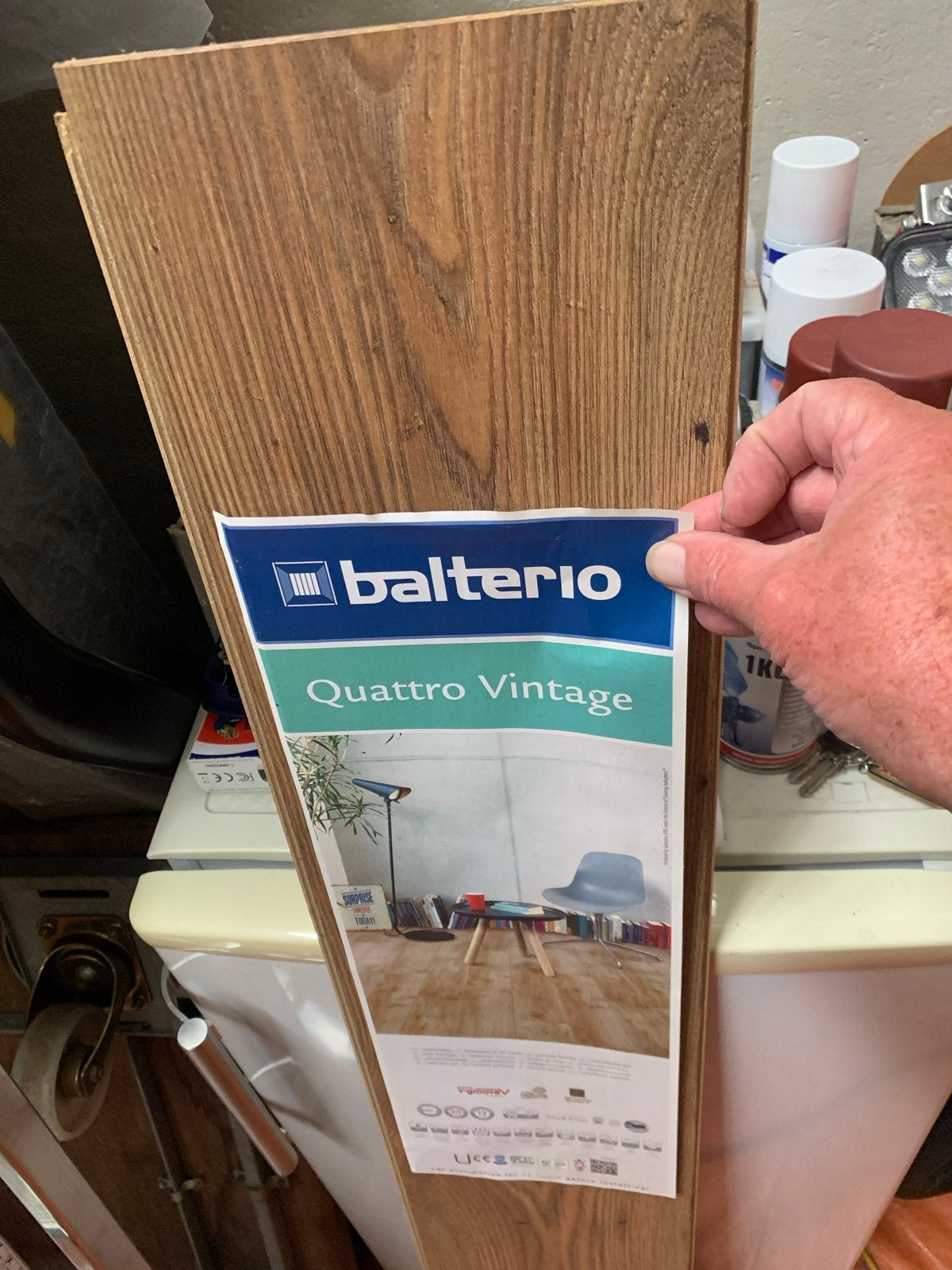 Balterio Quattro Vintage Laminaat - Nieuw, Ophalen, Nieuw, 5 tot 10 m², 10 tot 30 cm