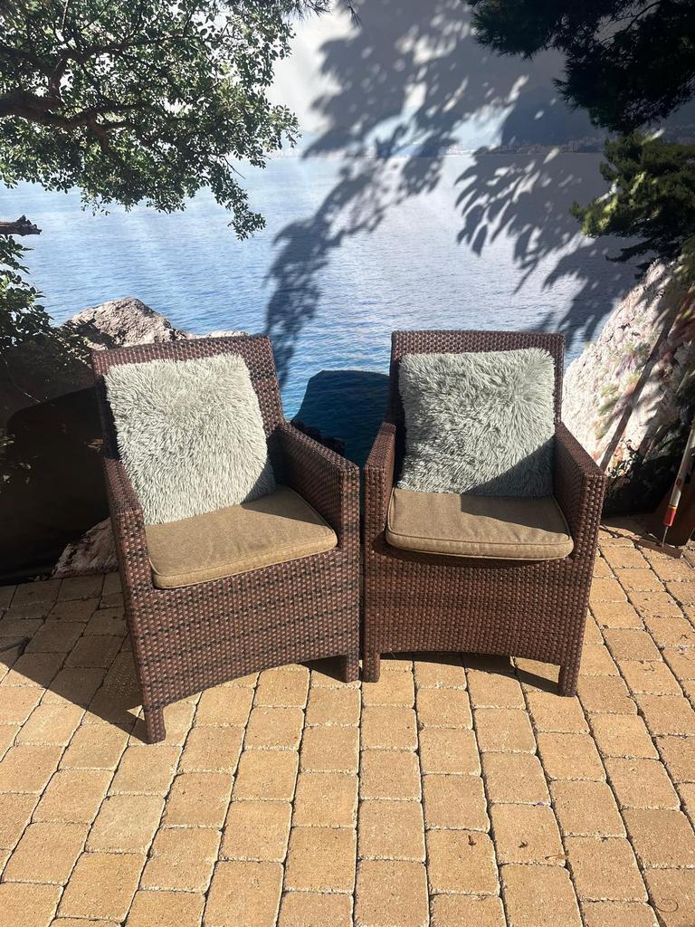 4 Seasons stoelen 2x, Tuin en Terras, Tuinstoelen, Ophalen of Verzenden, Zo goed als nieuw, Wicker