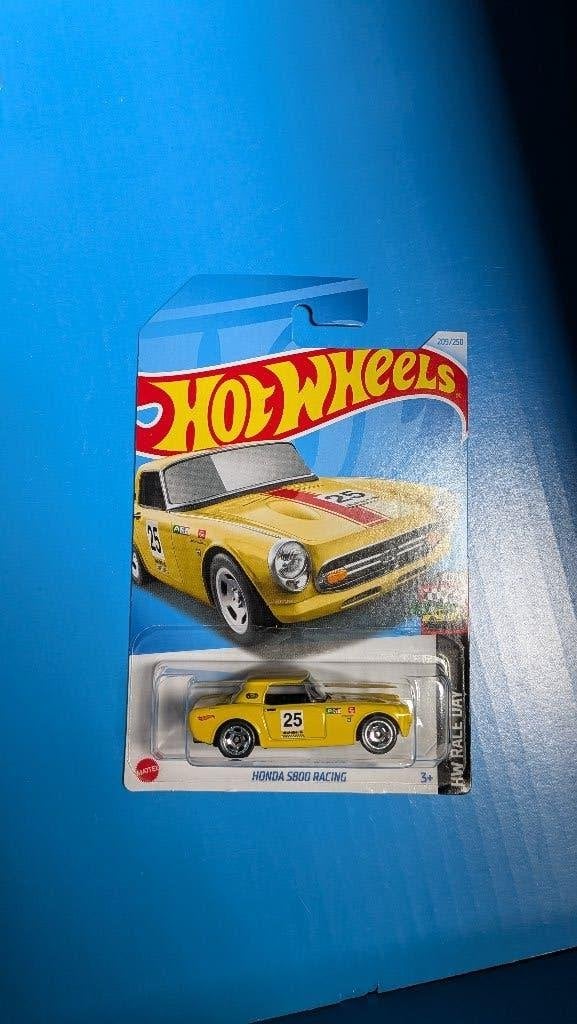 Hotwheels honda s800 racing long card, Ophalen of Verzenden, Nieuw