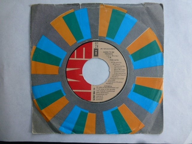 The Cats. Hard to be friends. / Country woman., Ophalen of Verzenden, Gebruikt, 7 inch, Pop