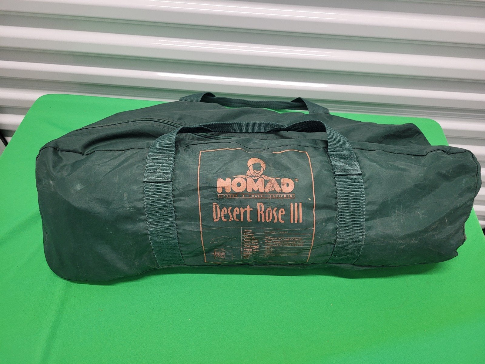 Nomad Desert Rose III 3 persoons tent, Caravans en Kamperen, Ophalen of Verzenden, Gebruikt, Tot en met 3