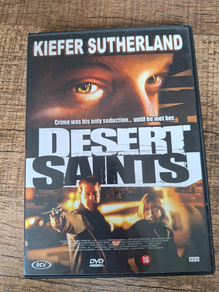 Desert Saints DVD met Kiefer Sutherland, Vanaf 16 jaar, Ophalen of Verzenden, Gebruikt, Actiethriller