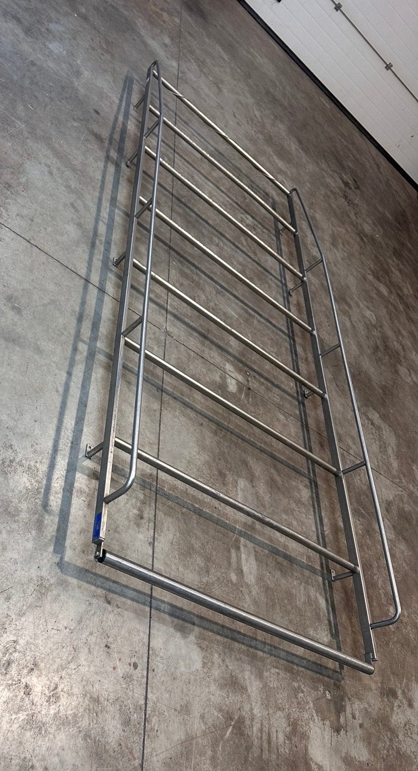 Rvs imperiaal voor vw transporter t5 t6 1x L1 1xL2, Ophalen, Gebruikt