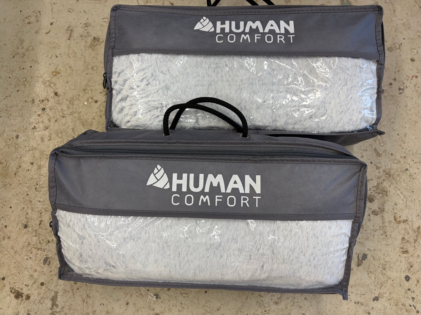 Human Comfort Rolkussen - Grijs, Overige merken, Afneembare hoes, Nieuw, Ophalen of Verzenden